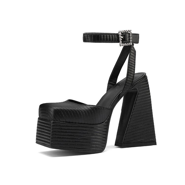closed-toe-platform-chunky-high-heel-sandals-for-women_2 Closed Toe Platform Chunky High Heel Sandals for Women
