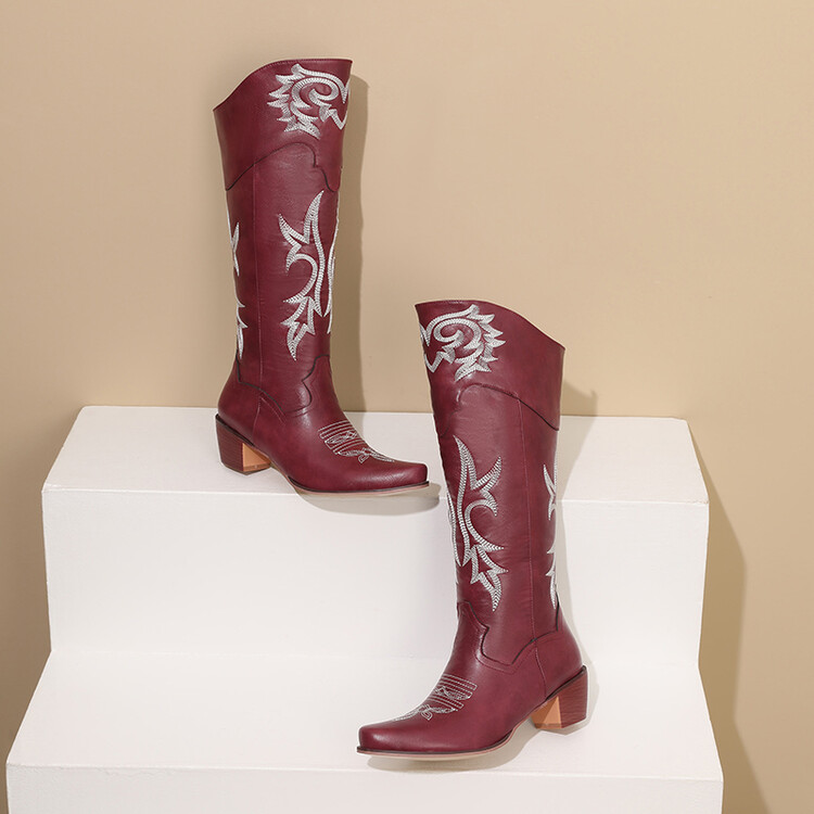 knight-boots-pu-square-toe-chunky-heel-high-shaft_3 Knight Boots PU Square Toe Chunky Heel High Shaft