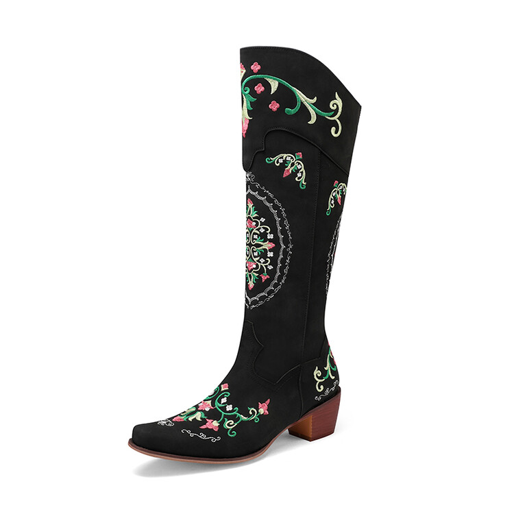 knight-boots-with-embroidered-floral-design_4 Knight Boots with Embroidered Floral Design