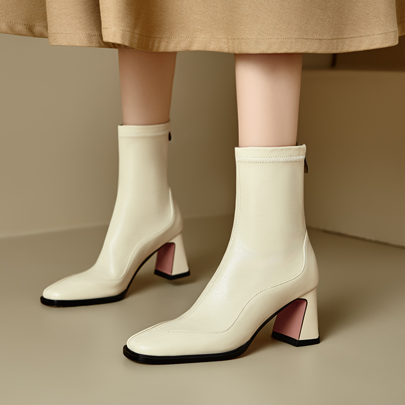stretch-sock-boots-with-chunky-heel-and-platform-style-i-html Stretch Sock Boots with Chunky Heel and Platform - Style i.html
